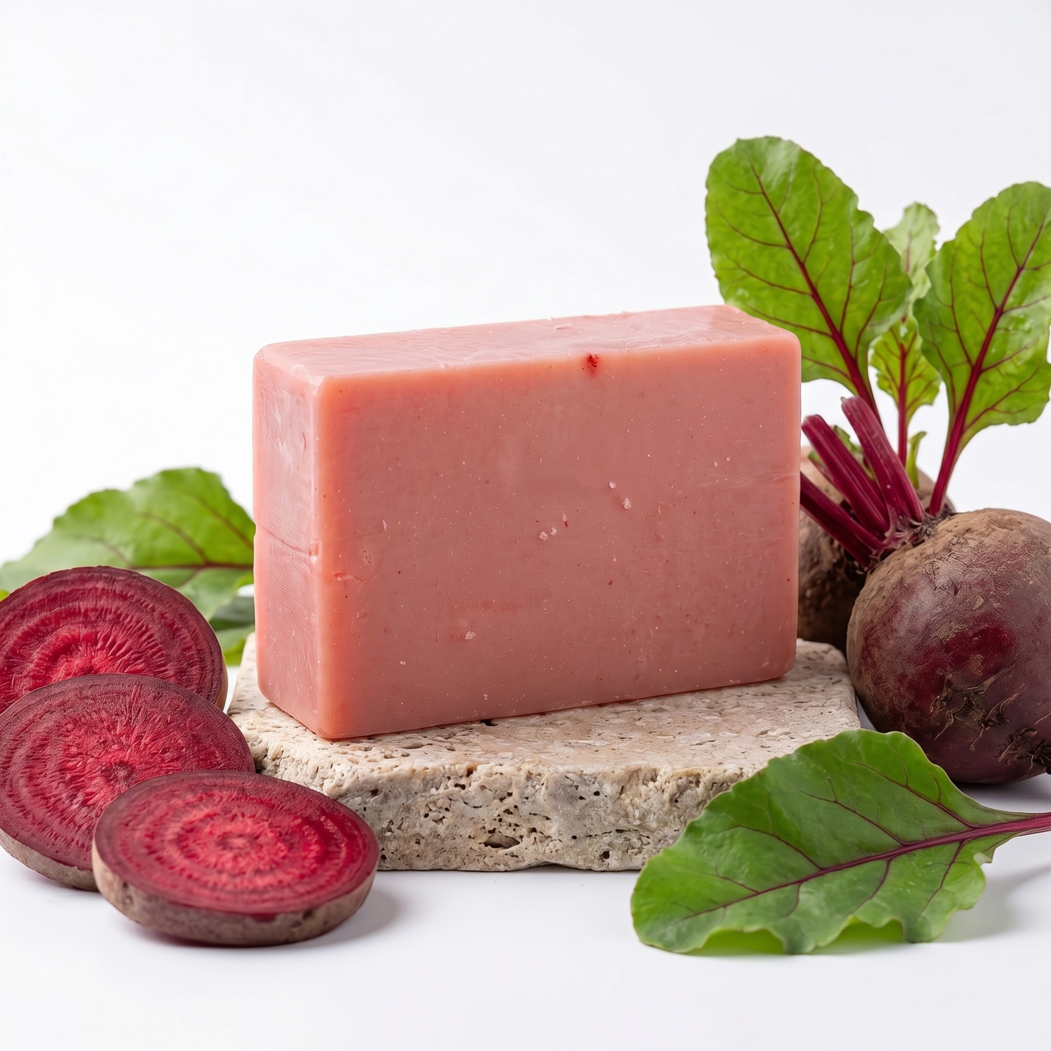 Beetroot Bath Bar - Brightening & Hydrating, 100g